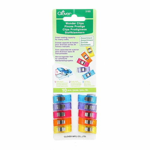 Since their introduction primarily for seam binding on quilts, they have been adopted by crafters, beaders, scrapbookers, card makers and every craft where a third hand is needed to hold something down, together or in place. They make a great gift for any crafter or home sewer.