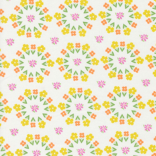 Moda Fabrics Laguna Sunrise Sherri & Chelsi Multi Cream Paradise