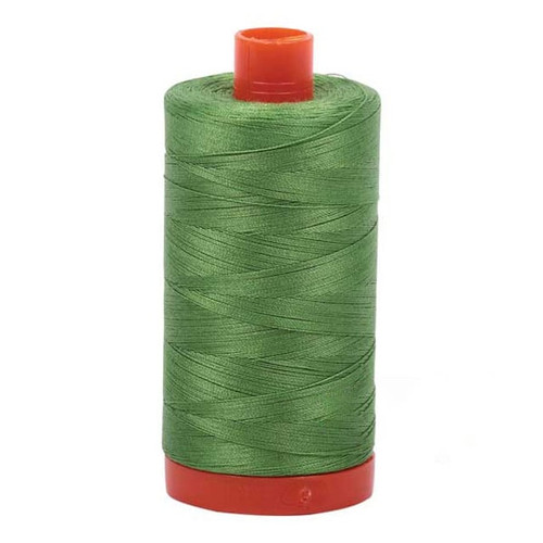 Aurifil Cotton Mako Thread 50 Weight 1422 Yards Grass Green