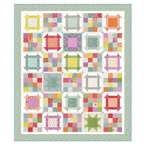 Happy Go Lucky 2 Quilt Pattern by Quilting Life Designs