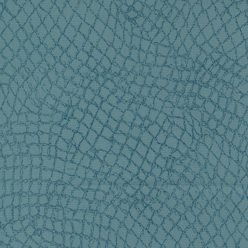 Moda Fabrics Longshore Janet Clare Teal Blue Net Haze