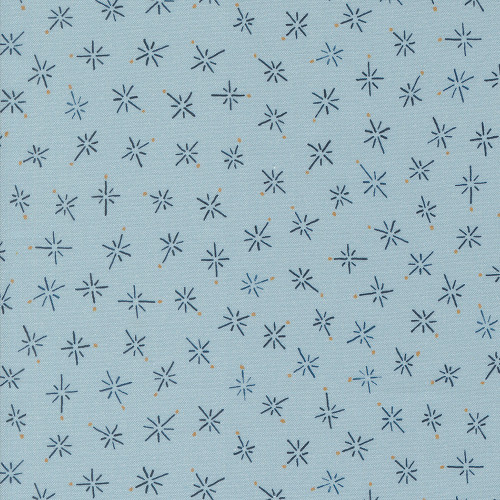 Moda Fabrics Longshore Janet Clare Blue True North Day