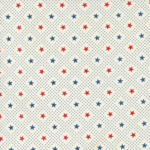 Moda Fabrics Grand Haven Minick & Simpson Natural Dotted Stars