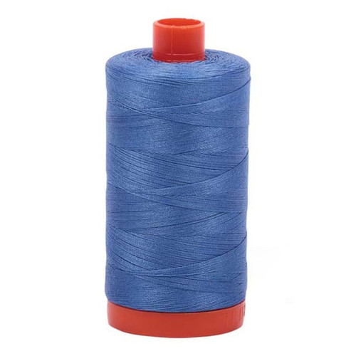 Aurifil Cotton Mako Thread 50 Weight 1422 Yards Light Blue Violet