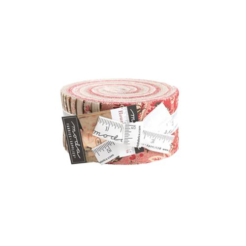 Moda Fabrics Rouenneries Trois French General Jelly Roll Fabric Strips