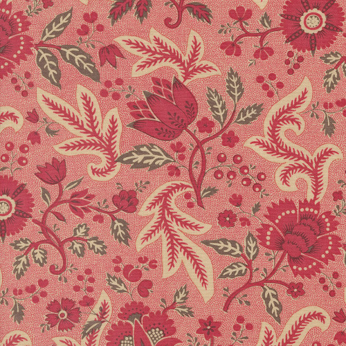 Moda Fabrics Rouenneries Trois French General Belle Jacobean Floral Roche