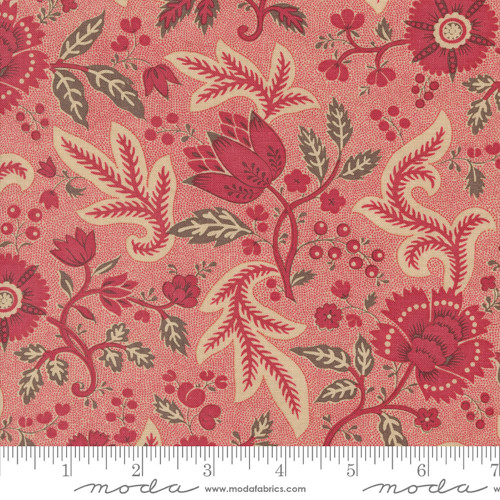 Moda Fabrics Rouenneries Trois French General Belle Jacobean Floral Roche