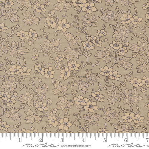 Moda Fabrics Rouenneries Trois French General Mignon Flower Vine Roche