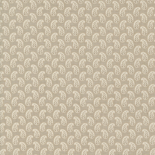 Moda Fabrics Rouenneries Trois French General Cherie Set Paisley Roche Grey