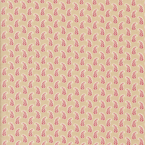 Moda Fabrics Rouenneries Trois French General Cherie Set Paisley Oyster Cream