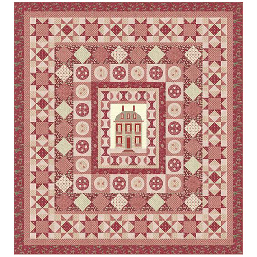 Maison Rounneries Quilt Pattern by French General