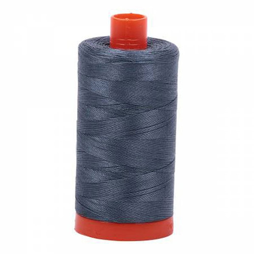 Aurifil Cotton Mako Thread 50 Weight 1422 Yards Medium Grey
