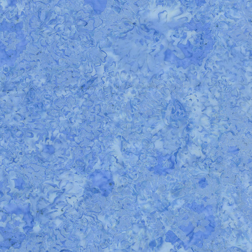 Timeless Treasures Fabrics Bluebell Tonga Batiks Sky Marble Painted Floral