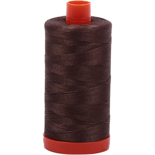 Aurifil Cotton Mako Thread 50 Weight 1422 Yards Medium Bark