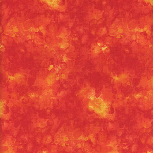 Timeless Treasures Fabrics Kimberly Einmo Solid ish Flame