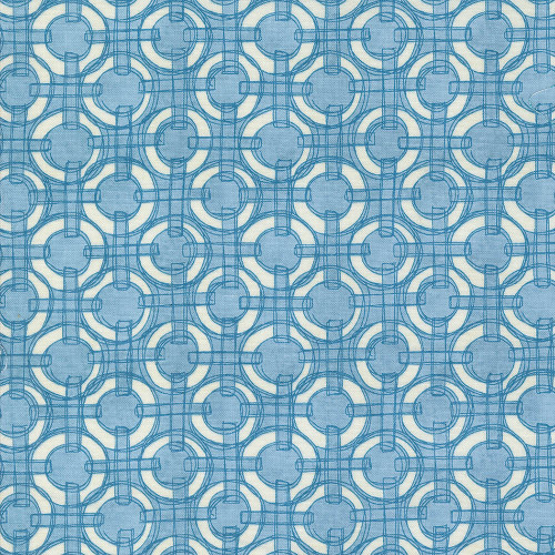 Moda Fabrics Serena Shores Robin Pickens Breeze Blue Ocean Netting