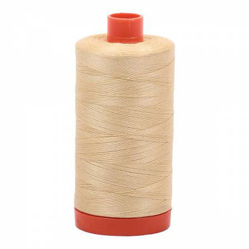 Aurifil Cotton Mako Thread 50 Weight 1422 Yards Wheat