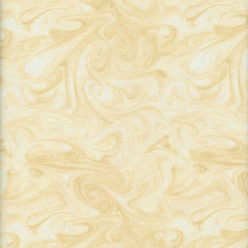 Timeless Treasures Fabrics Happiness in a Cup Coffee Cream Coffee Steam Texture