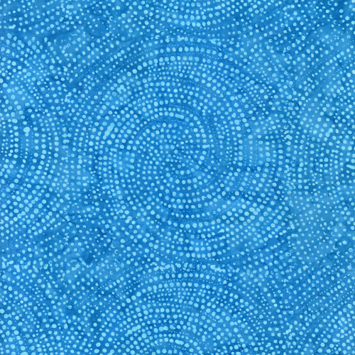 Timeless Treasures Fabrics 108 Inch Wide Tonga Batik Quilt Back Bahamas Dotty Spiral