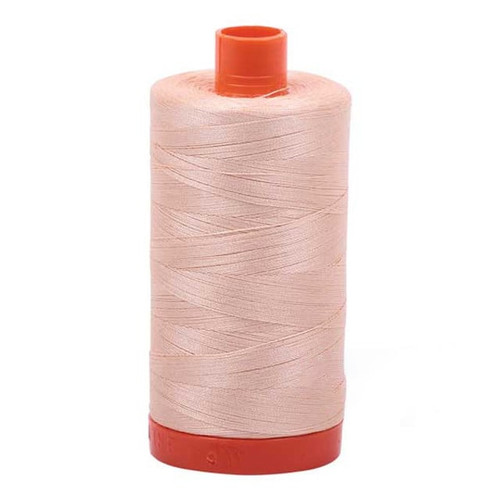 Aurifil Cotton Mako Thread 50 Weight 1422 Yards Flesh