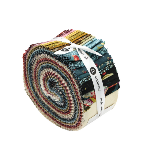 Andover Fabrics Dahlia by Laundry Baket Quilts Jelly Roll Strips