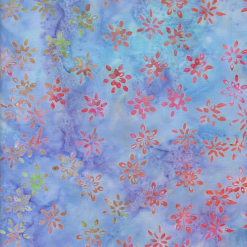 Windham Fabrics Anthology Batiks Jacqueline de Jonge Fairy Land Shine Sparking Flowers
