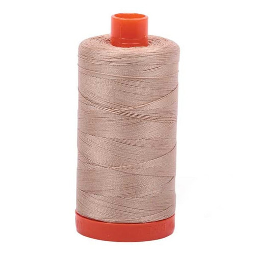 Aurifil Cotton Mako Thread 50 Weight 1422 Yards Beige