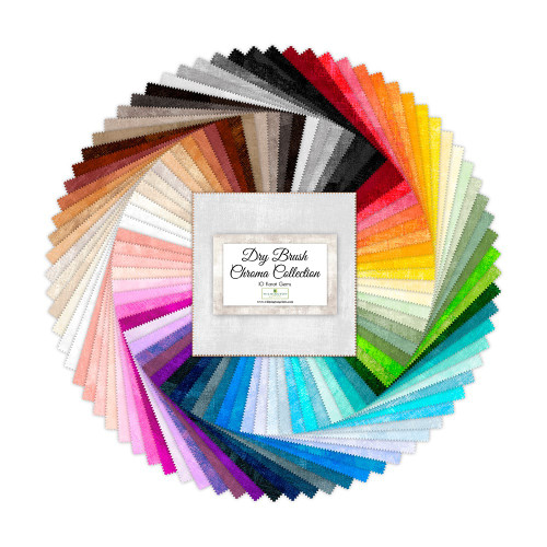 Wilmington Prints Essential Dry Brush Chroma Complete Collection Layer Cake 76 Ten Inch Squares