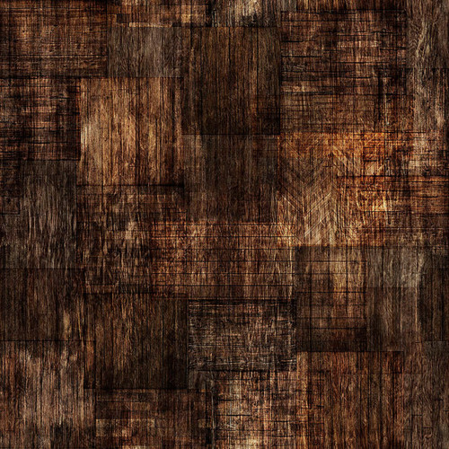 Quilting Treasures Fabrics Into the Woods by Dan Morris Wood Grain Texture Espresso brown