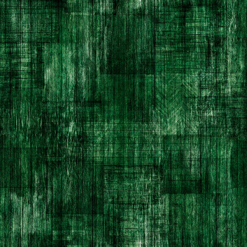 Quilting Treasures Fabrics Into the Woods by Dan Morris Wood Grain Texture Evergreen Green