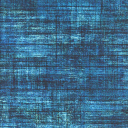Quilting Treasures Fabrics Into the Woods by Dan Morris Wood Grain Texture Turquoise Blue