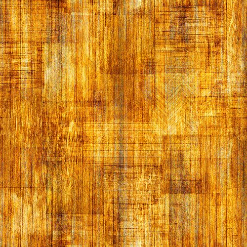 Quilting Treasures Fabrics Into the Woods by Dan Morris Wood Grain Texture Amber Gold Yellow
