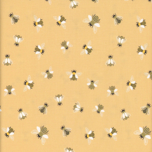 Dear Stella Fabrics The Bee's Knees Nougat Buzzed