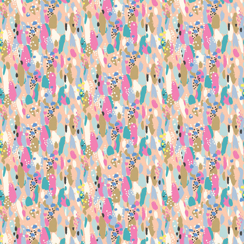 Dear Stella Fabrics Pineapple Crush Multi Abstract Summer