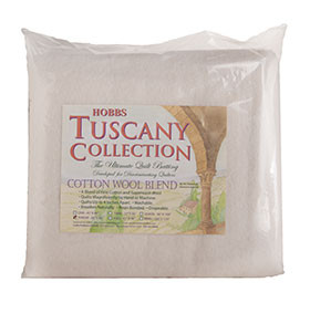 Hobbs Batting Tuscany Cotton/Wool Queen Size Quilt Batting