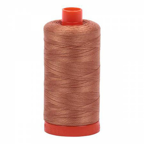 Aurifil Cotton Mako Thread 50 Weight 1422 Yards Light Chestnut