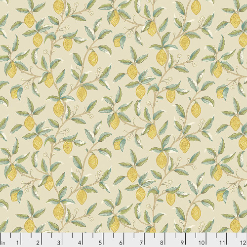 Free Spirit Fabrics Orkney by Morris & Co. Lemon Tree Linen