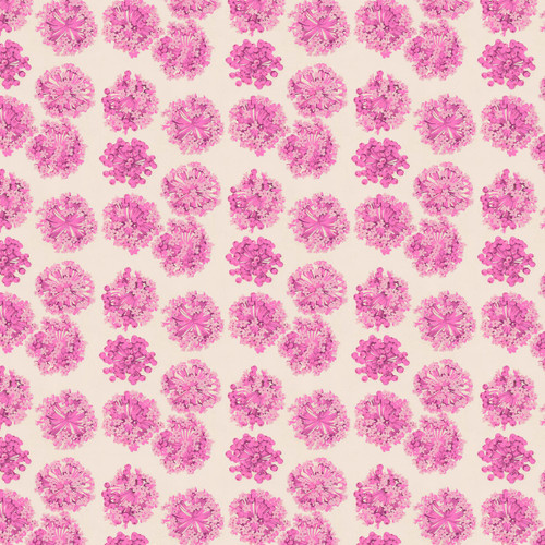Free Spirit Fabrics Nation of Flowers by Martha Negley Milkweed Pink