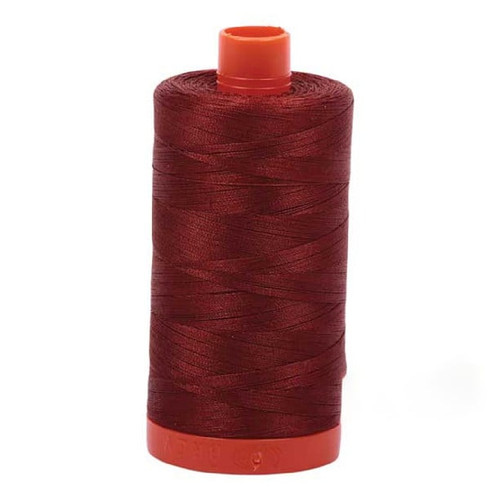 Aurifil Cotton Mako Thread 50 Weight 1422 Yards Rust