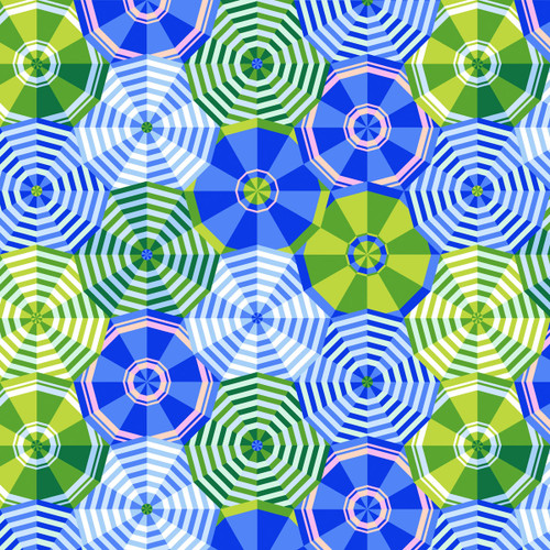 Free Spirit Fabrics La Dolce Vita by Stacy Peterson Sun Shade Blue