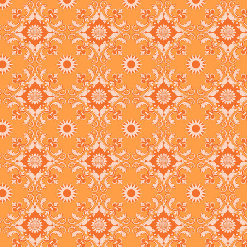 Free Spirit Fabrics La Dolce Vita by Stacy Peterson Portofino Orange