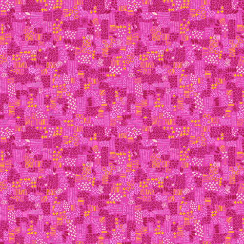 Free Spirit Fabrics La Dolce Vita by Stacy Peterson Seeds Magenta