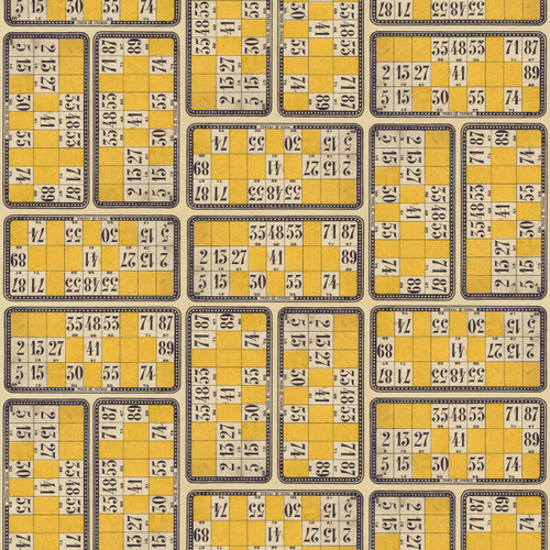 Free Spirit Fabrics Palette Yellow by Tim Holtz Eclectic Elements Yellow Numbers Yellow