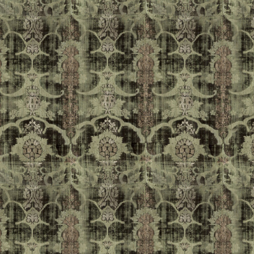 Free Spirit Fabrics Palette Green by Tim Holtz Eclectic Elements Green Tapestry Green