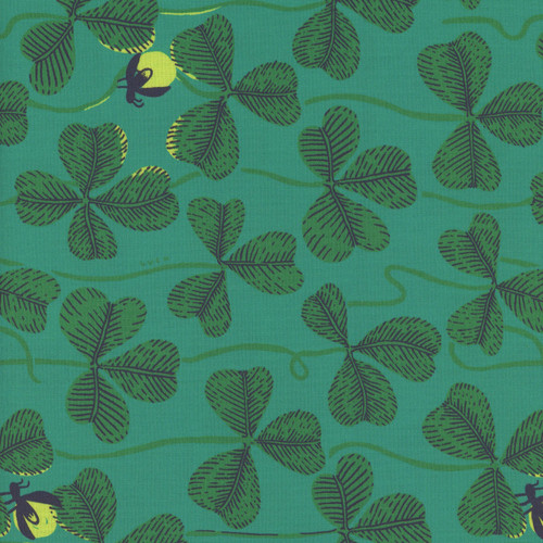 Windham Fabrics Heather Ross 108 Inch Wide Quilt Back Fireflies Green