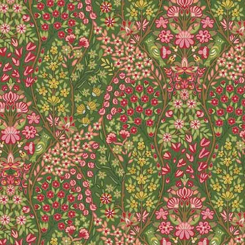 Andover Fabrics Gingerlily by Renee Nanneman Laurel Green Eden