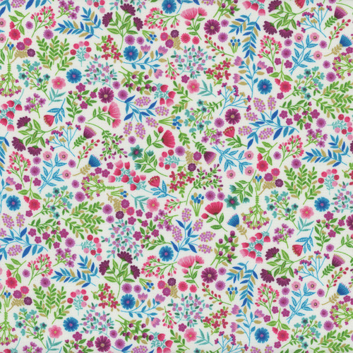 Andover Fabrics Jaipur by Makower UK Cream Floral