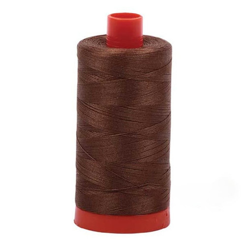 Aurifil Cotton Mako Thread 50 Weight 1422 Yards Dark Antique Gold