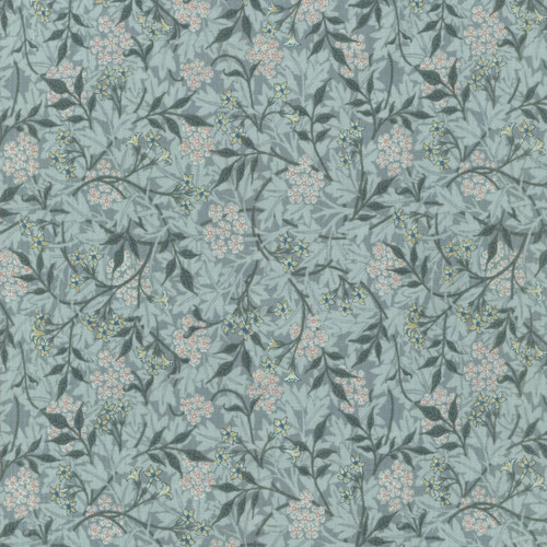 Free Spirit Fabrics Granada William Morris Jasmine Aqua