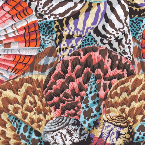 Free Spirit Fabrics Kaffe Fassett Collective August 2023 by Philip Jacobs Sailor Valentine  Contrast